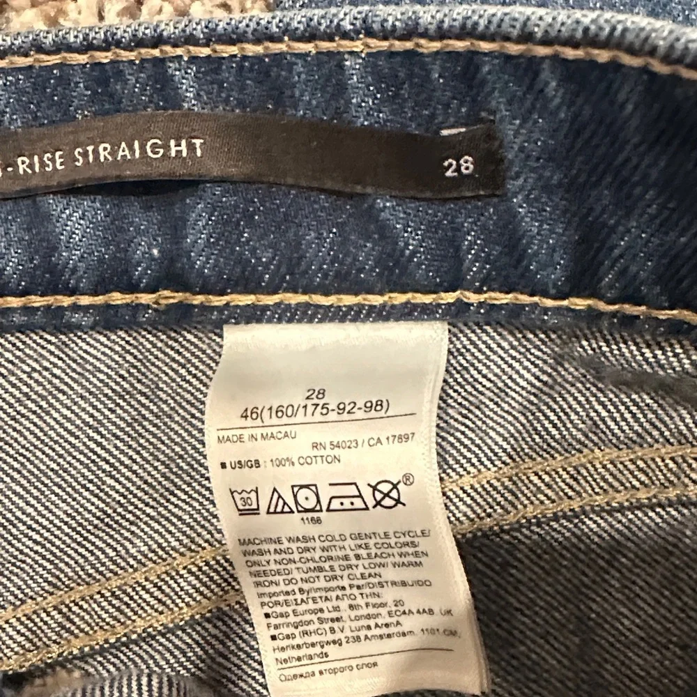 Banana Republic Straight Leg Blue Jeans